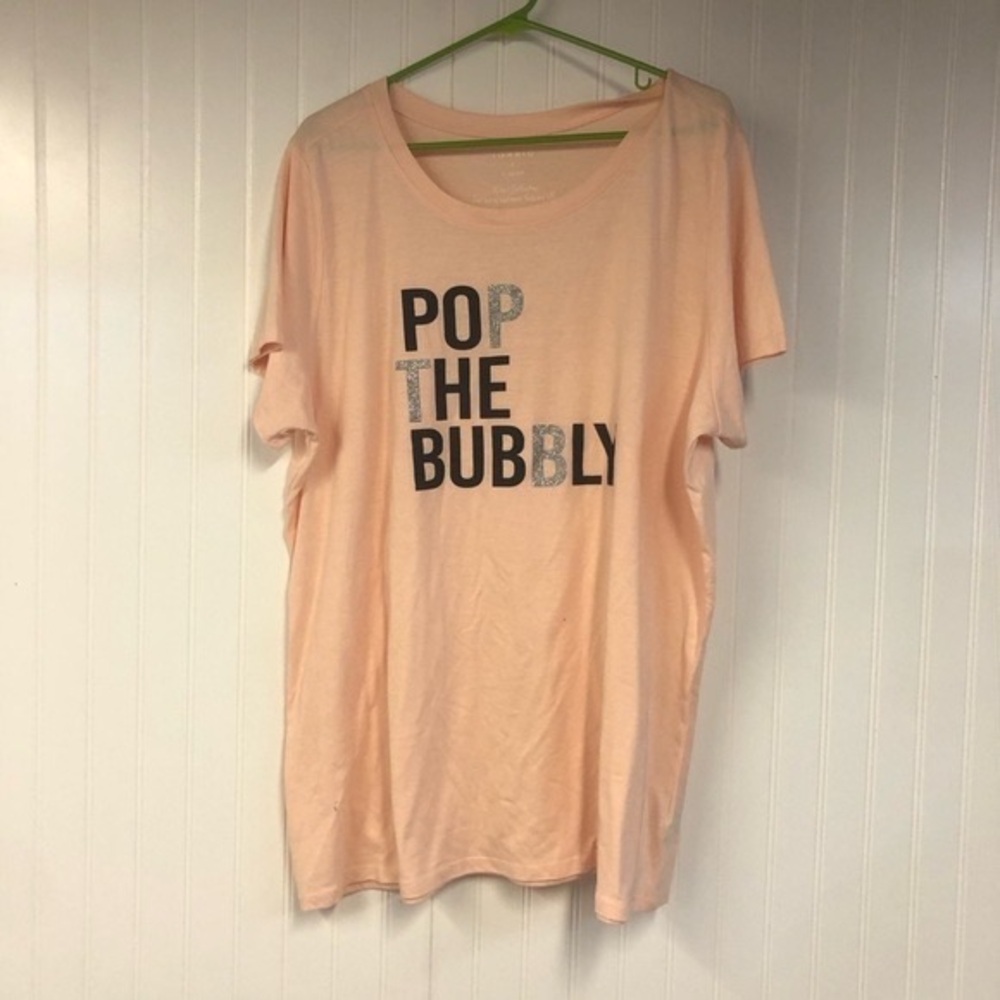 Torrid Peach Graphic Tee